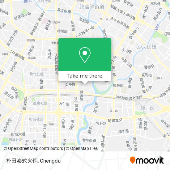 朴田泰式火锅 map