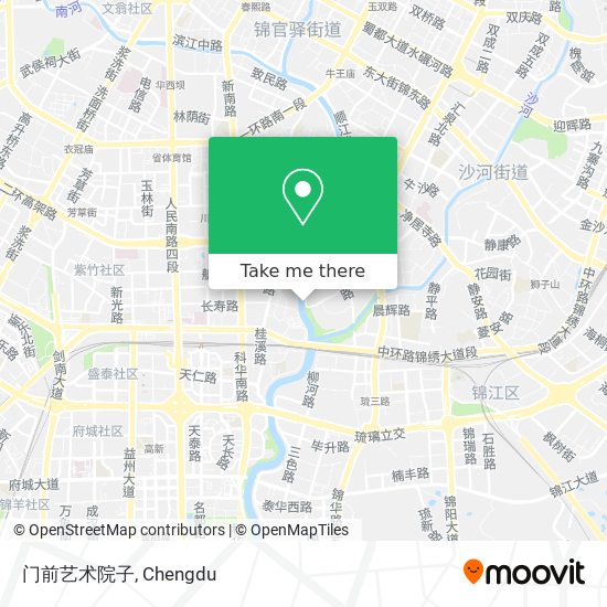 门前艺术院子 map