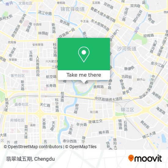翡翠城五期 map