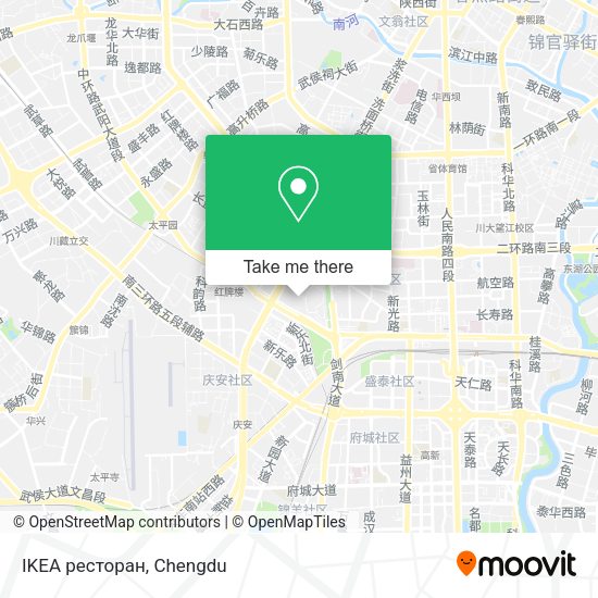 IKEA ресторан map