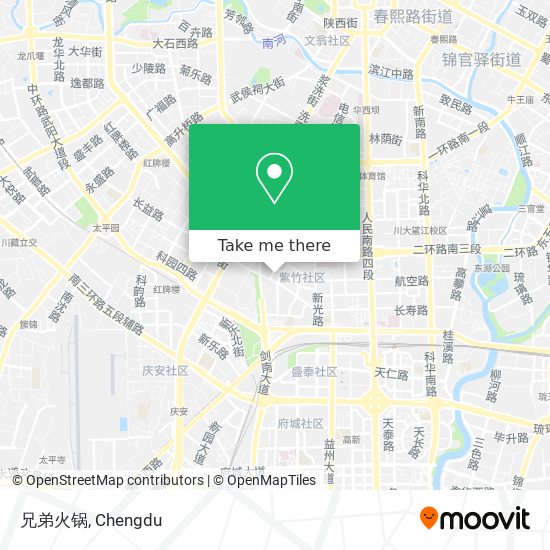 兄弟火锅 map