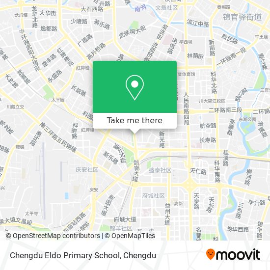 Chengdu Eldo Primary School map