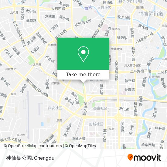 神仙樹公園 map