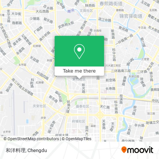 和洋料理 map