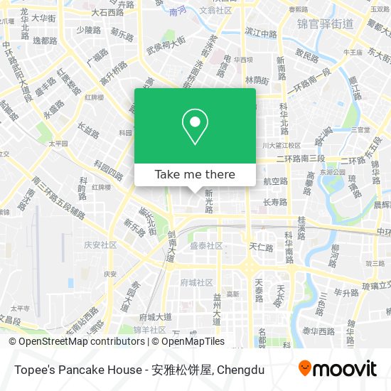 Topee's Pancake House - 安雅松饼屋 map
