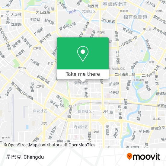 星巴克 map