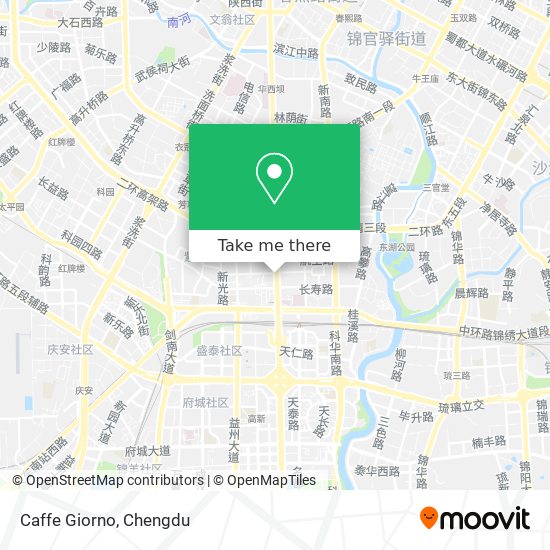 Caffe Giorno map