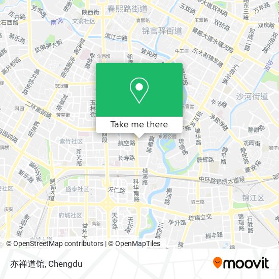 亦禅道馆 map