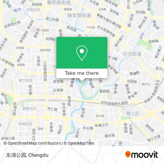 东湖公园 map