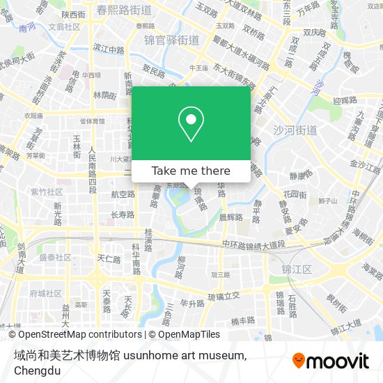 域尚和美艺术博物馆 usunhome art museum map