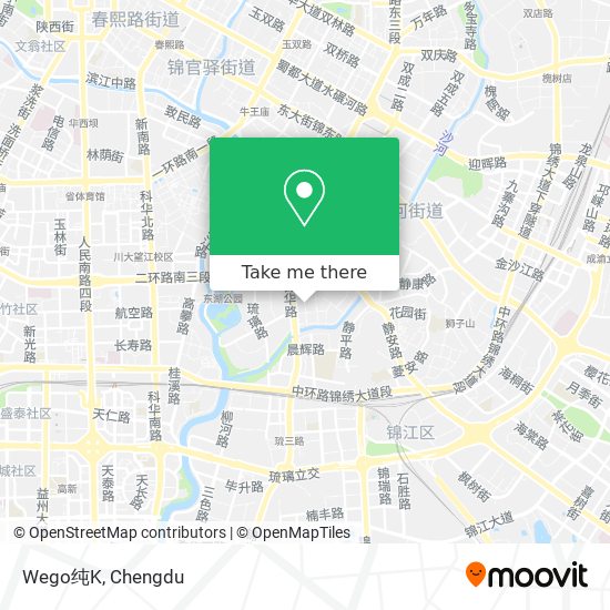 Wego纯K map