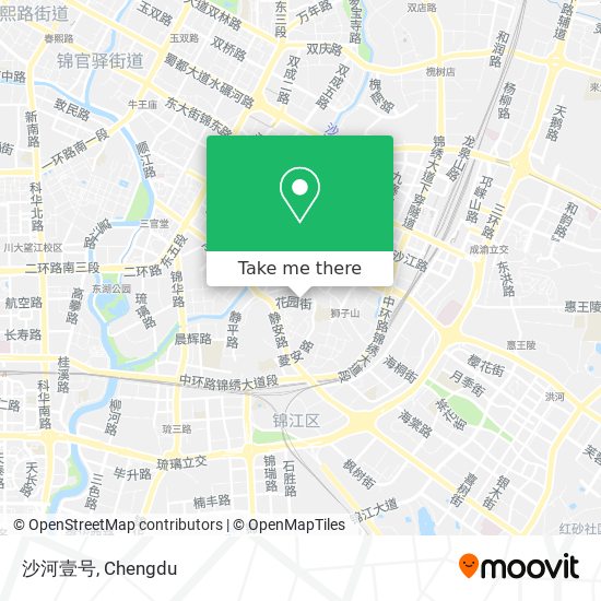 沙河壹号 map