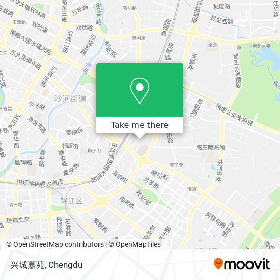 兴城嘉苑 map