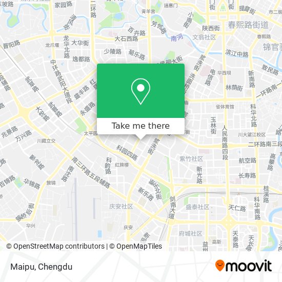 Maipu map