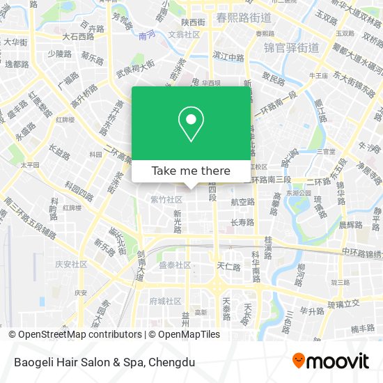 Baogeli Hair Salon & Spa map