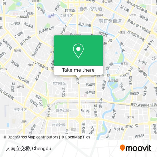 人南立交桥 map