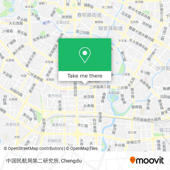 中国民航局第二研究所 map