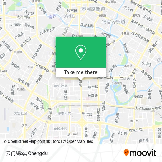 云门锦翠 map