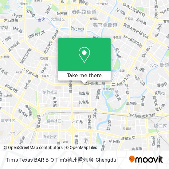 Tim's Texas BAR-B-Q Tim's德州熏烤房 map