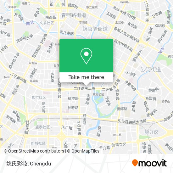 姚氏彩妆 map