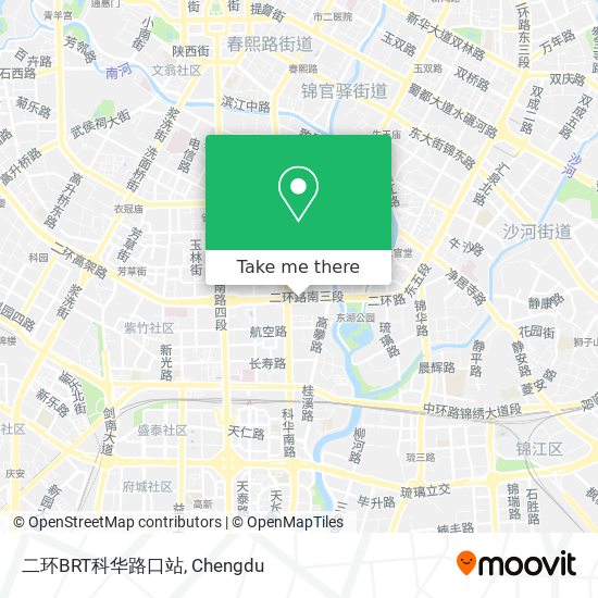 二环BRT科华路口站 map