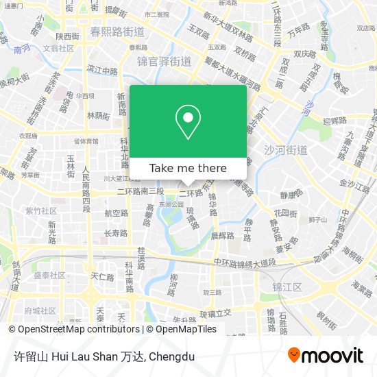 许留山 Hui Lau Shan 万达 map