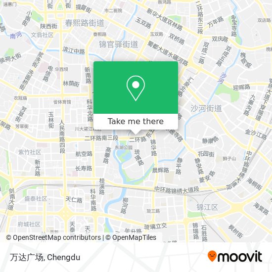 万达广场 map