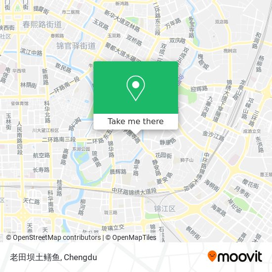 老田坝土鳝鱼 map