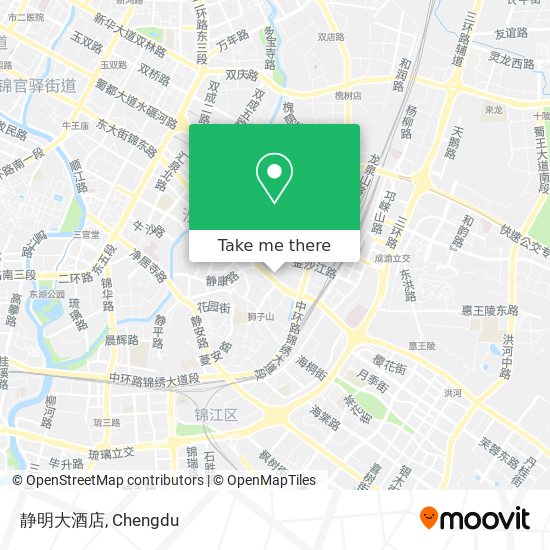 静明大酒店 map