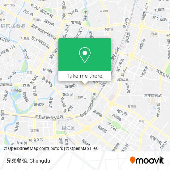 兄弟餐馆 map
