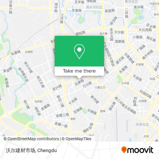 沃尔建材市场 map