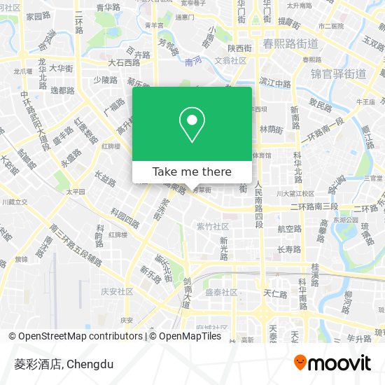 菱彩酒店 map