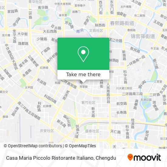Casa Maria Piccolo Ristorante Italiano map