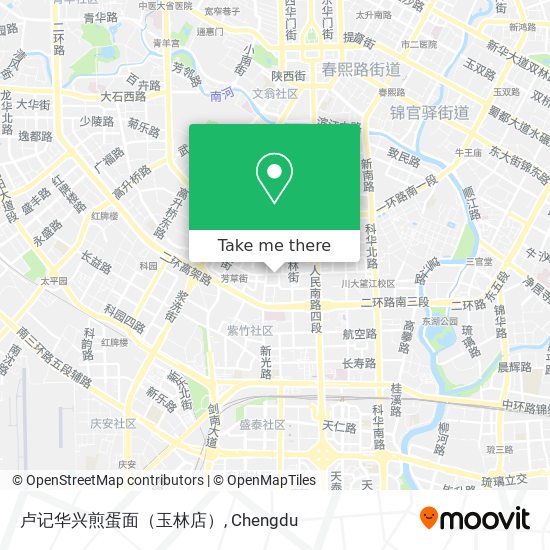 卢记华兴煎蛋面（玉林店） map