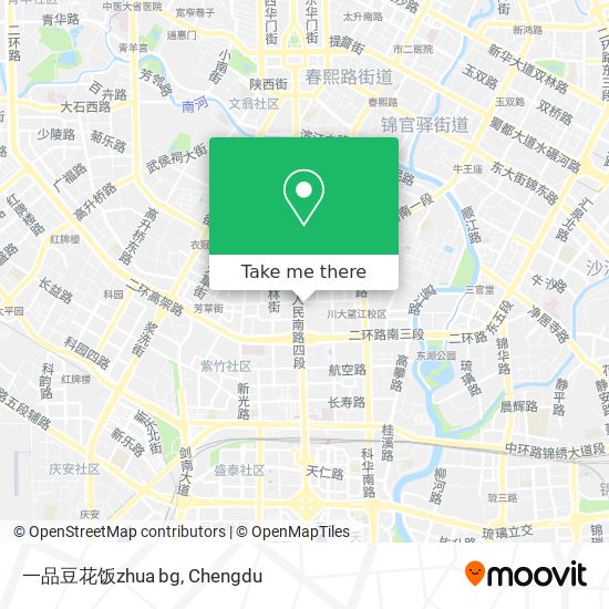 一品豆花饭zhua bg map