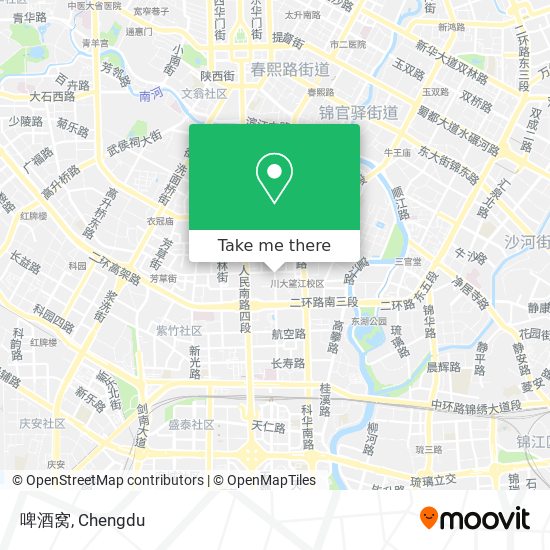 啤酒窝 map