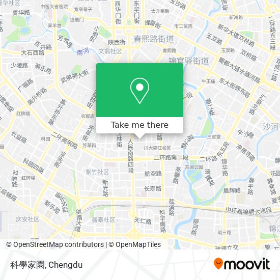 科學家園 map