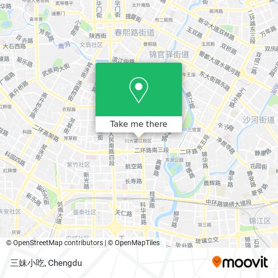 三妹小吃 map