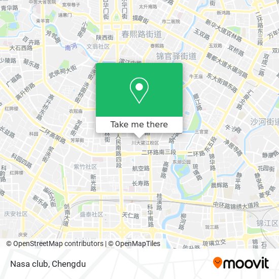 Nasa club map