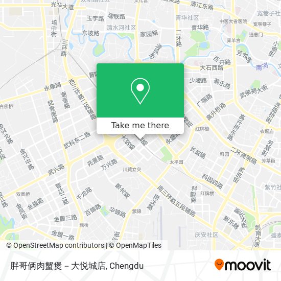 胖哥俩肉蟹煲－大悦城店 map