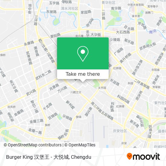 Burger King 汉堡王 - 大悦城 map