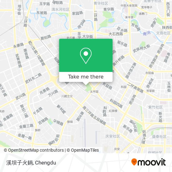 溪坝子火鍋 map