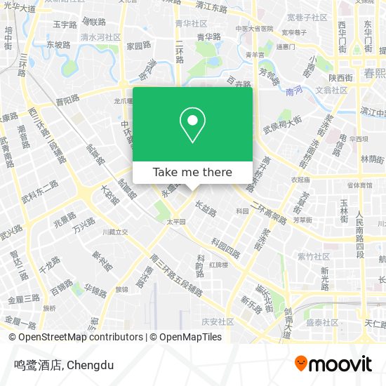 鸣鹭酒店 map