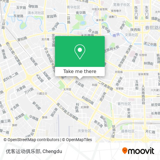 优客运动俱乐部 map