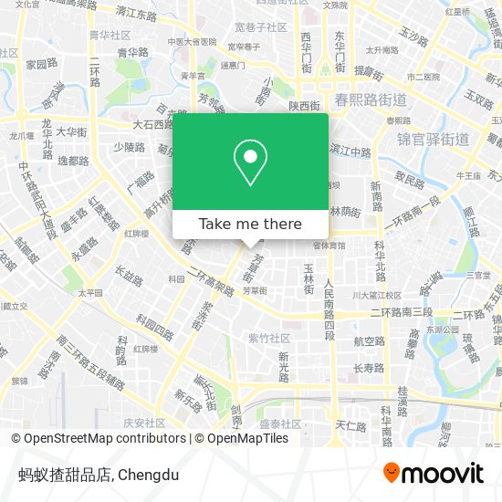 蚂蚁揸甜品店 map