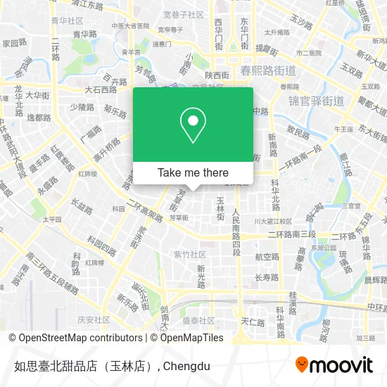 如思臺北甜品店（玉林店） map