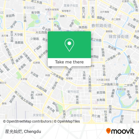 星光灿烂 map
