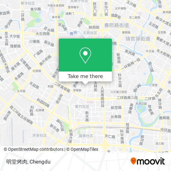 明堂烤肉 map