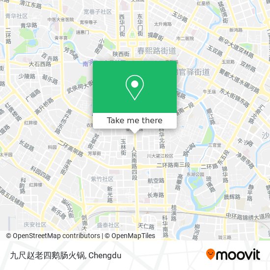 九尺赵老四鹅肠火锅 map