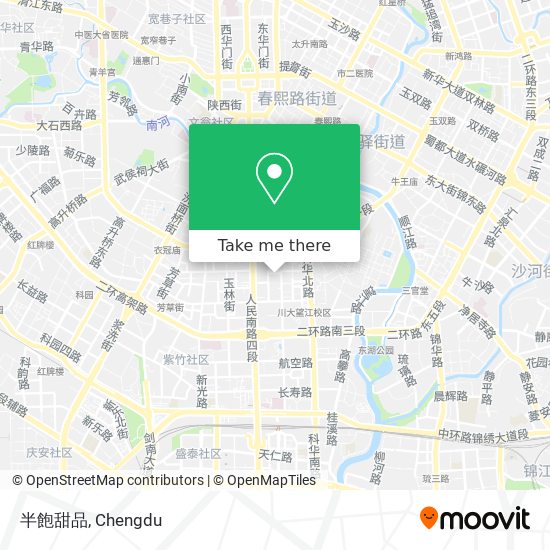 半飽甜品 map